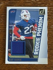 2024 Panini Donruss - Rookie Phenom Jerseys Ray Davis #RPJ-RDA (MEM, RC)