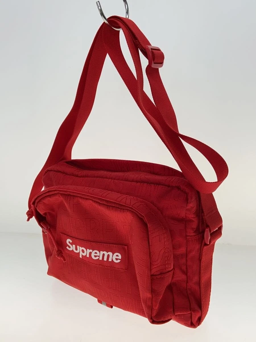 Supreme 19ss / Sac à bandoulière / Rouge / Plain