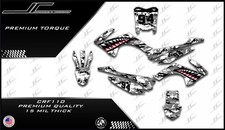 PremiumTorque CRF110 Style Graphics kit decals THICK AND HIGH GLOSS