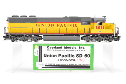 HO Latón OMI Overland Modelos UP Union Pacific EMD SD60 Personalizado Pintado No. 6018 | Zustand: Used