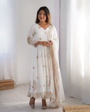 Bollywood Party Wear Anarkali Salwar Kameez Suit Gown Indian Pakistani Designer