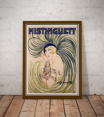 Poster-Poster Kabarett Mistinguett Charles Gesmar