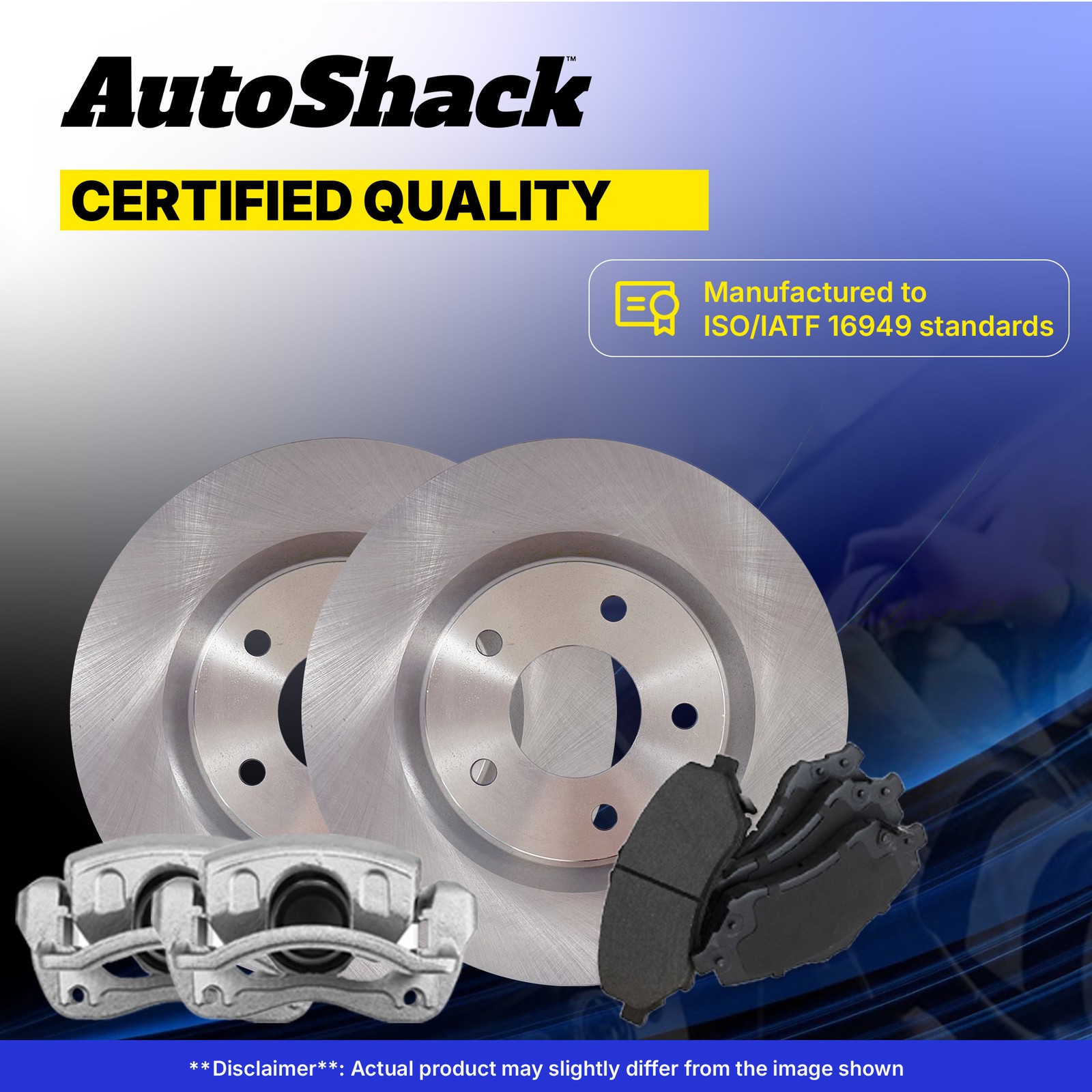 Front Rear Brake Rotors Ceramic Pads Calipers for Jeep Liberty Dodge Nitro