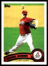 Daniel Hudson 2011 Topps #176 Diamondbacks MLB READ FREE SHIPPING AutographDen