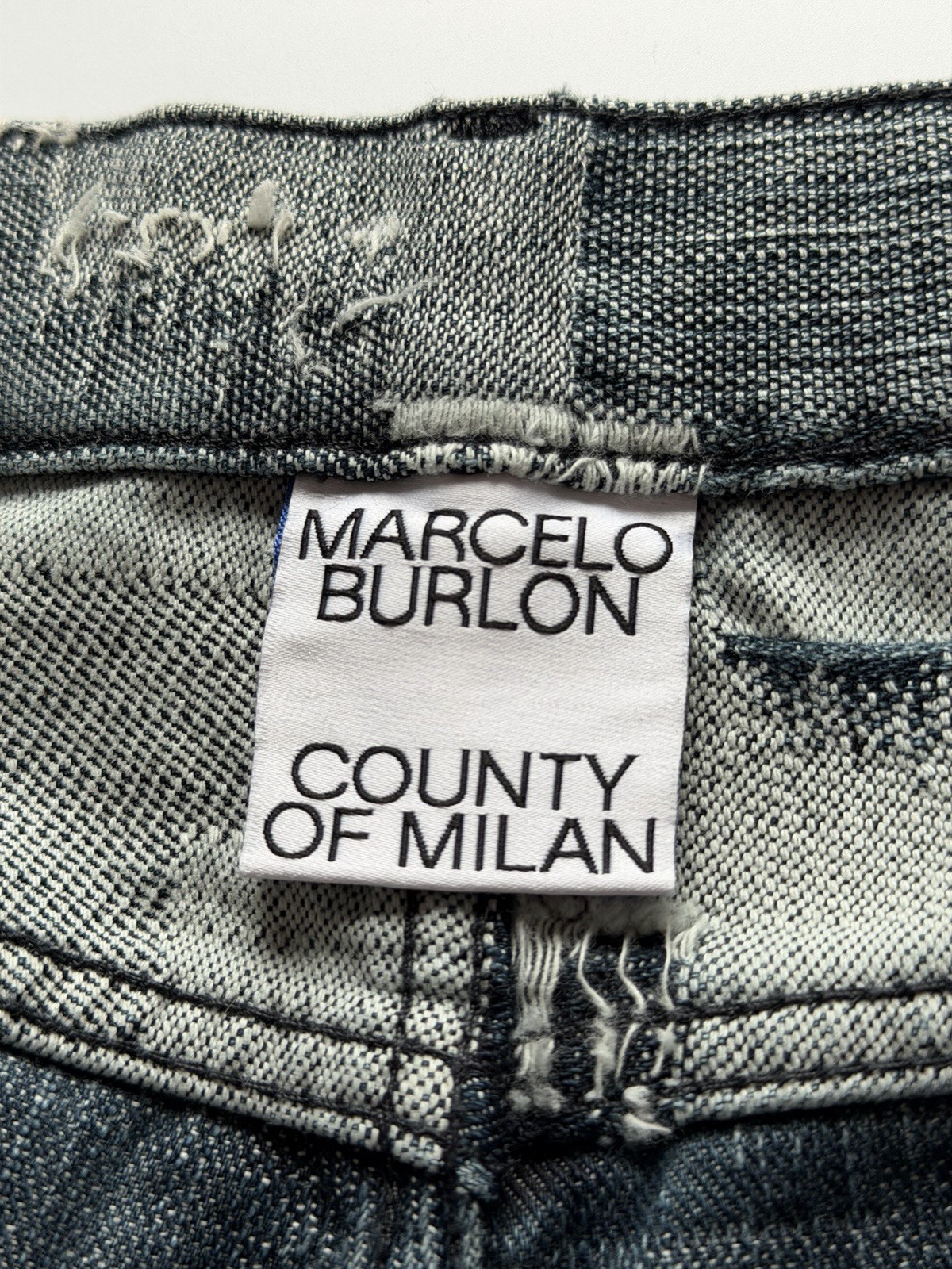 Marcelo Burlon All Over Cross Patchwork Jeans - image 5