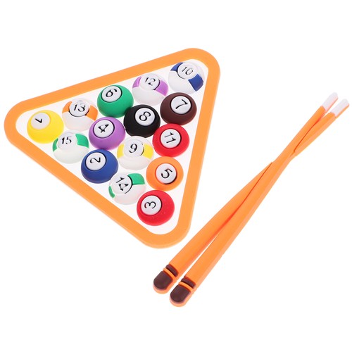 2 Sets Billard Tortenaufleger Billardtisch Deko Papa Mann Billar - Bild 5 von 12