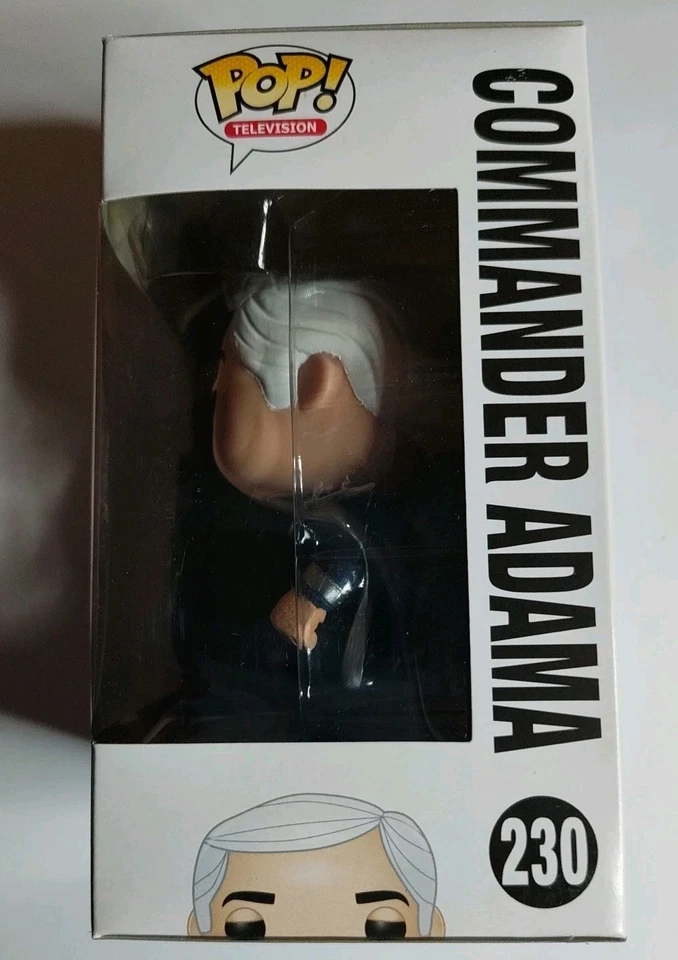 Funko Pop 🐸Battlestar Galactica #230 COMMANDER ADAMA VINILO🐸Con Protector (A4) Foto 2 de 4