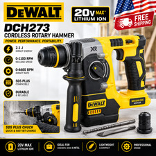 DEWALT 20V MAX SDS-Plus Rotary Hammer Drill Brushless Cordless Bare Only Tool