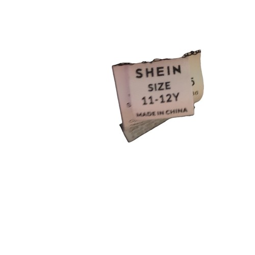 Shein Girls Flap cargo pull on stretchy wide leg pants size 11/12 Black Trendy - Picture 7 of 7