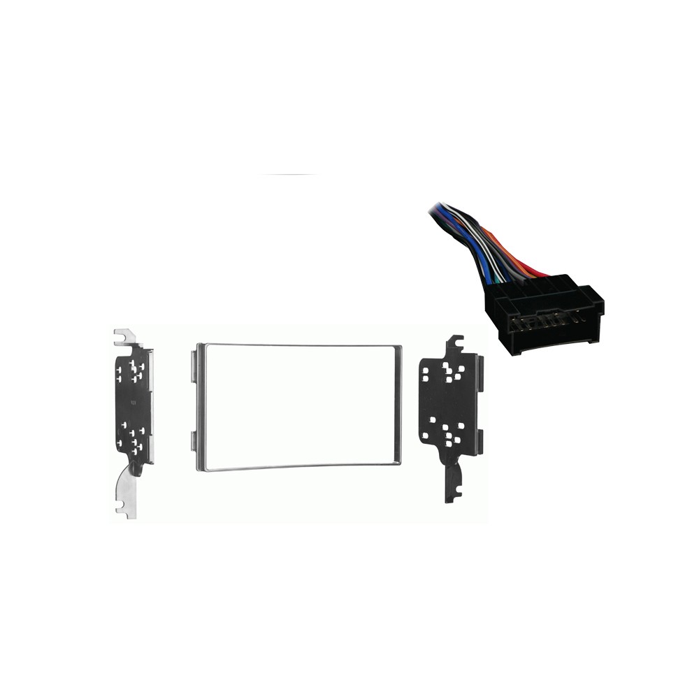 Fits Hyundai Tucson 2005-2008 Metra Double DIN Dash Kit w/ Harmony Radio Harness