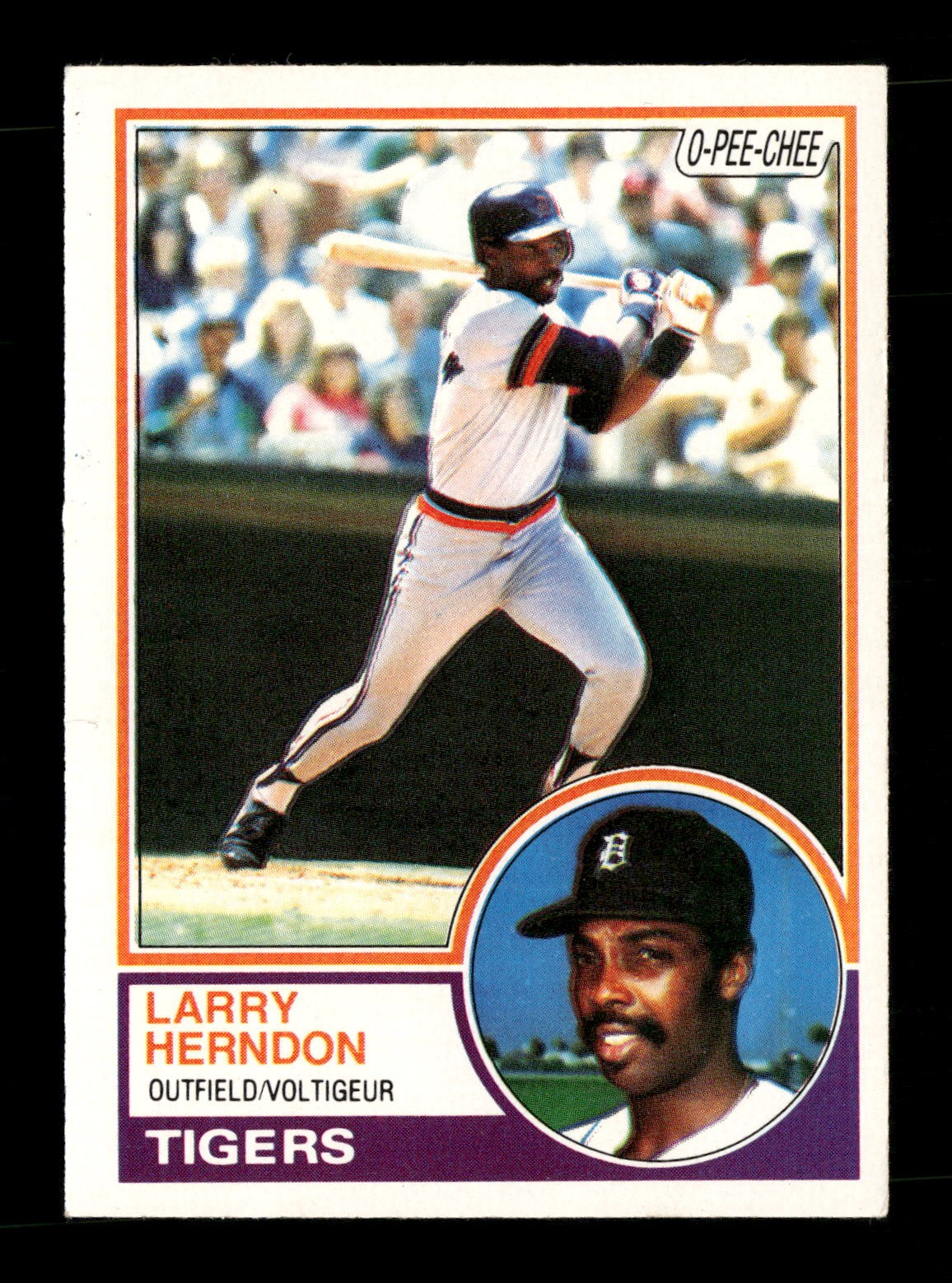 Larry Herndon #13 Baseball Cards 1983 O Pee Chee trading card — raw and PSA graded price guide