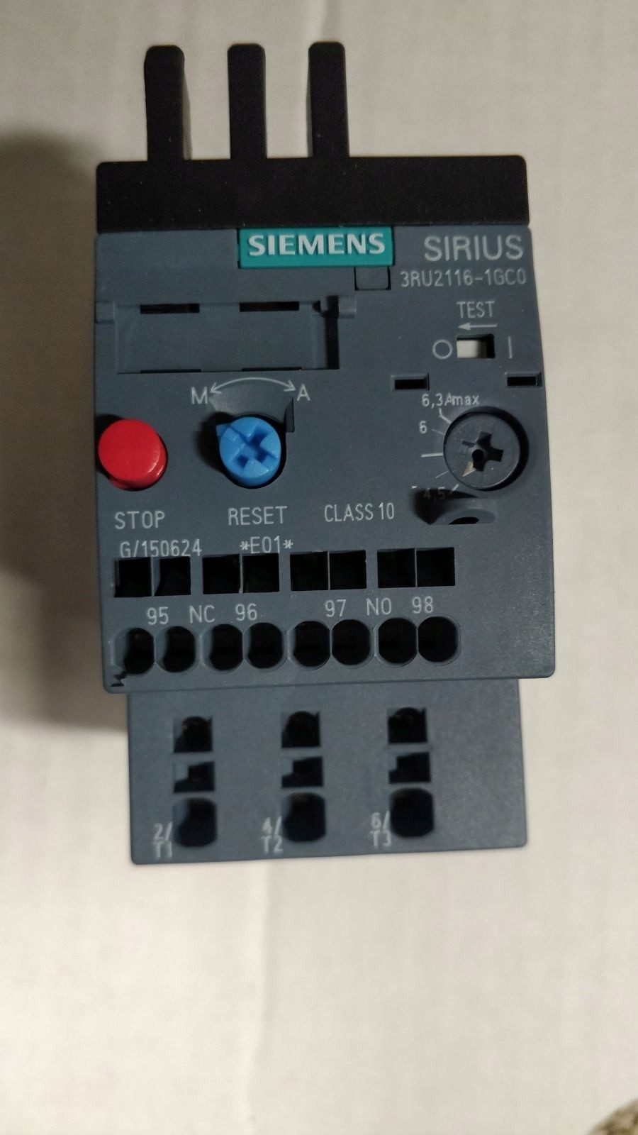 Siemens 3RU2116-1GC0 Overload Relay