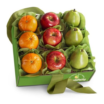 10 Piece Fresh Fruit Gift Set Orchard Comice D Anjou Pears Healthy Gift Box