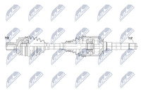 NTY Antriebswelle NPW-ME-219 FüR Mercedes GLE V167 GLS X167 C167 350 Matic 167