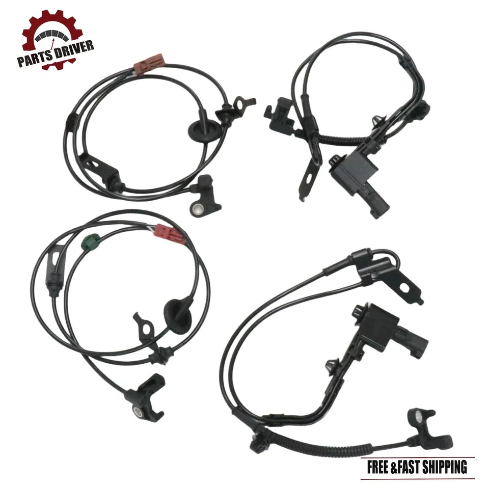 Sensor de velocidad de rueda ABS delantero y trasero para Ford Fusion Lincoln MKZ Mercury Milan 4x Foto 4 de 4