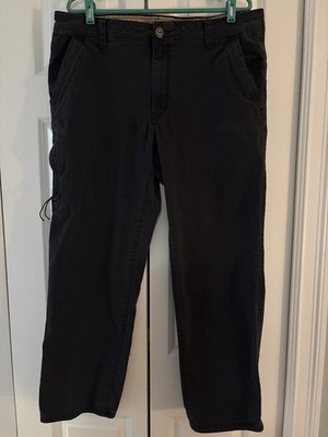 Legendary Outfitters Men's Cargo Pants 36x30 Black Relaxed Fit