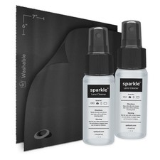 Sparkle Anti-Reflective Lens Cleaner Spray kit 2x 1oz Glasses Cleaner Bot...