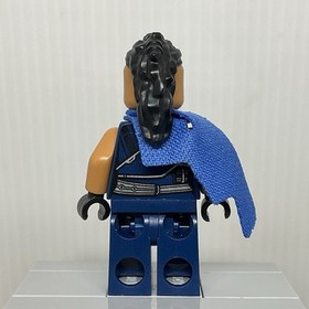 LEGO Marvel Thor Ragnarok sh407 Valkyrie Dark Blue Suit Minifigure 76084 Note