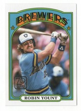 2021 Topps Robin Yount 70 Years of Topps Milwaukee Brewers 70YT-22