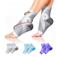 3 Pairs Neuropathy Socks for Women  Men, Ultra Breathable Plantar Fasciiti...