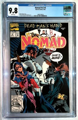 Nomad Vol. 2 #5 CGC 9.8 White Pages Marvel Comics 1992 Daredevil, Punisher