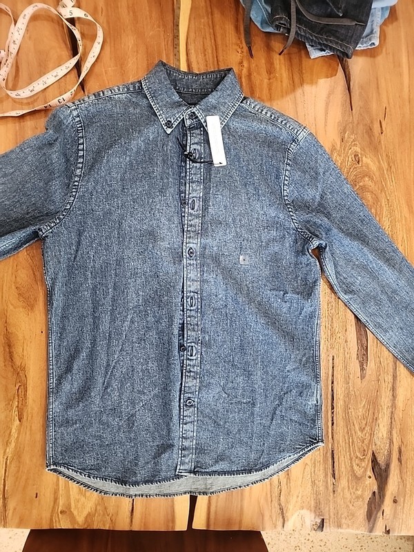 Express Denim Shirt, New With Tags Soze Small