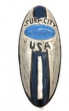 Surf City, USA Surf Sign 14" w/ Fin - Surfing Decor Accents bds1208835