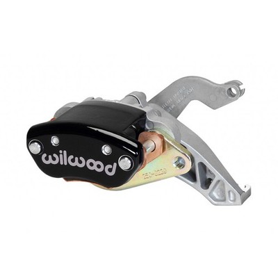 Wilwood Caliper-MC4 Mechanical-R/H - Black w/ Logo 1.19 Inches Piston .81 Inches