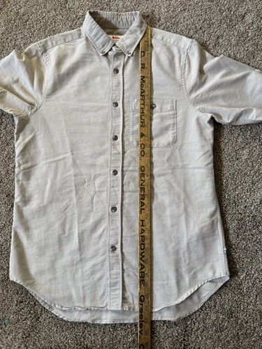 Fjallraven Men's Ovik Foxford Regular Fit Button Down Shirt Long Sleeve Size S - Picture 7 of 7