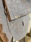 VTG WFF by Farah Men's Blazer Tweed Jacket Herringbone Wool grey 46L — photo 4
