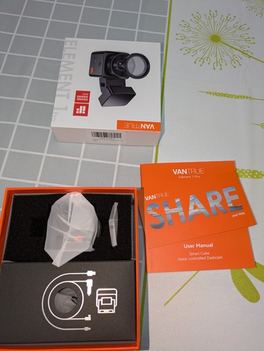 VANTRUE Element E1 Pro Dash Cam Auto - Zdjęcie 4 z 12