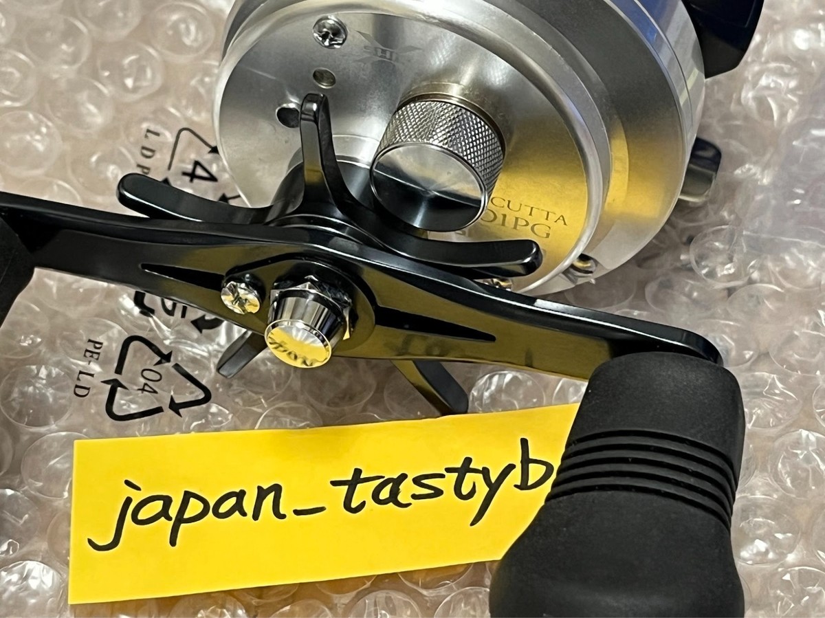 Shimano 12 OCEA CALCUTTA 201PG Left Baitcasting Reel Made in Japan