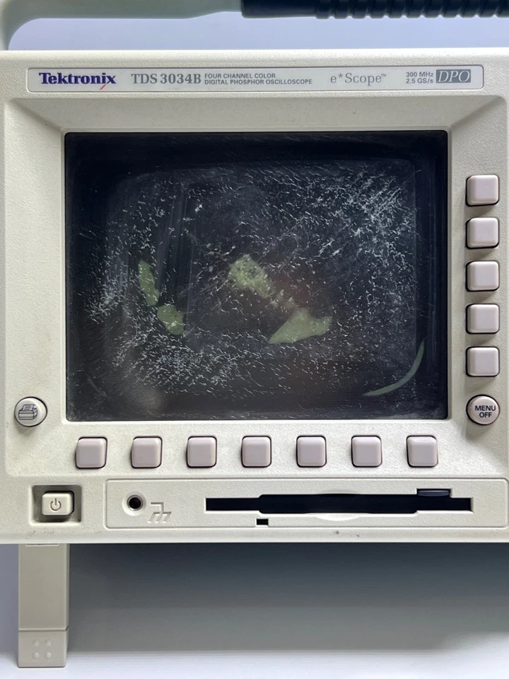 Tektronix TDS3034B 300MHz, 2.5GS/S 4-Ch Digital Phosphor Oszilloskop (Zu Teile) - Bild 2 von 4
