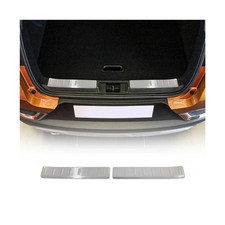 Innen Ladekantenschutz Stoßstange für Renault Captur 2019-2026 Edelstahl 2tlg