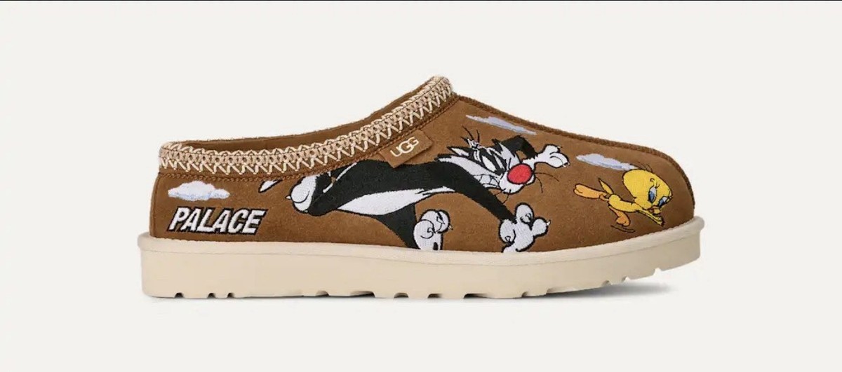 Size 8 UGG x Palace x Looney Tunes Tasman Slipper Chestnut New | eBay