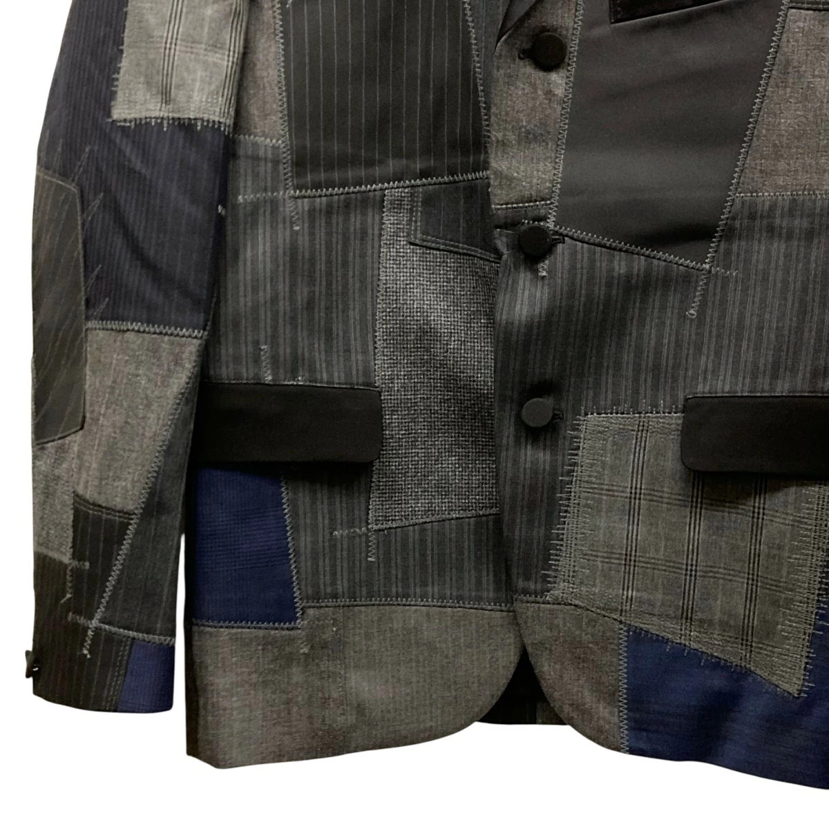 JUNYA WATANABE MAN25SS Patchwork Design Tailored … - image 5
