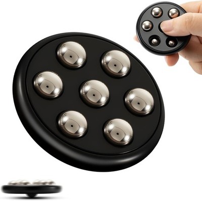 Dsgvw Handheld Fidget Toys for Adults, Metal Ball PushPopper Scroll and Spin ...