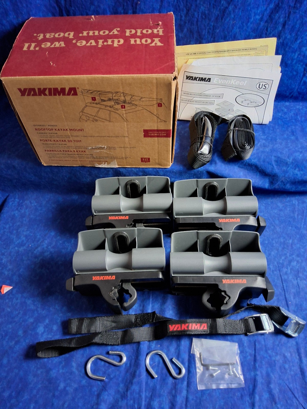 Rack - 04052 - Low Profile - Missing 2 Straps
