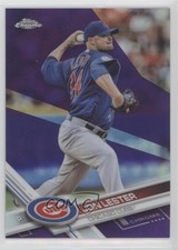 2017 Topps Chrome Purple Refractor /299 Jon Lester #142 5oq