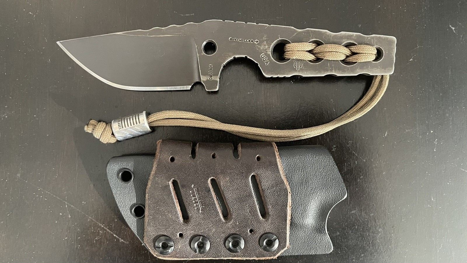 Miller Bros Custom EDC Knife Z-Wear Steel USA