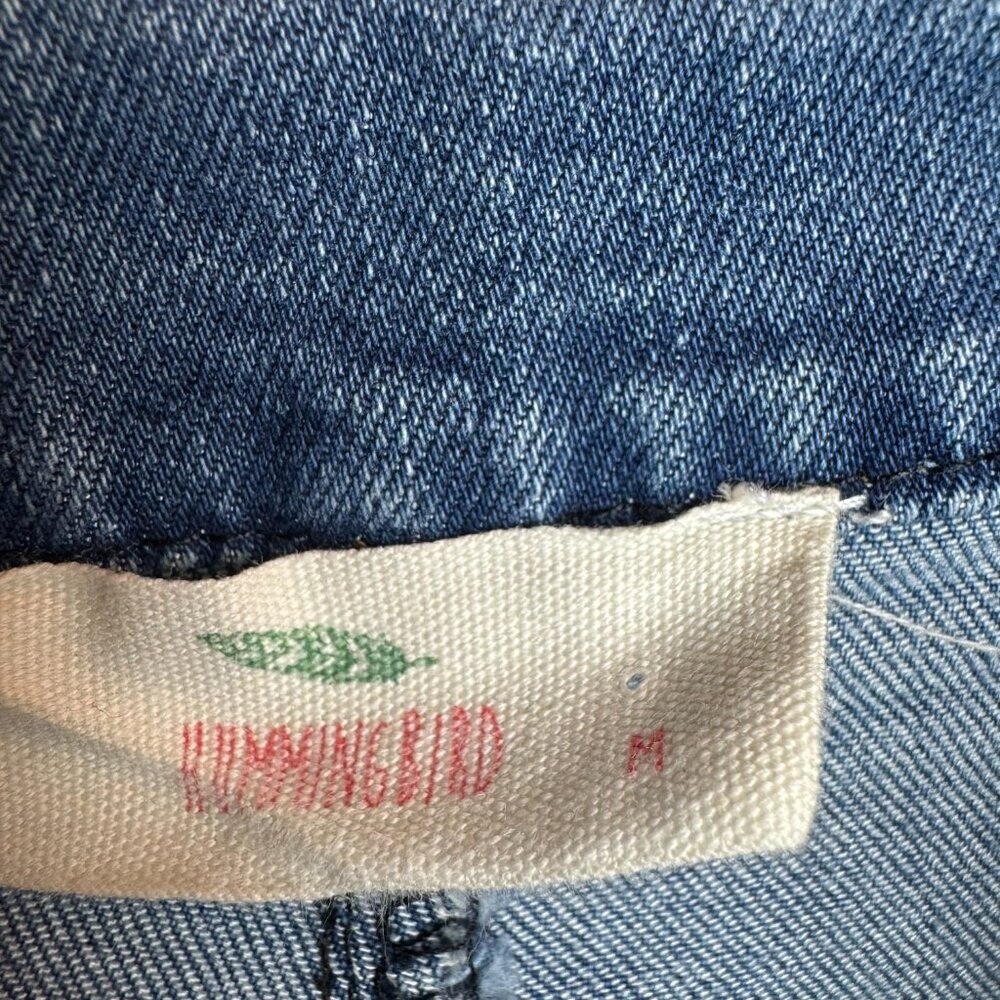 Hummingbird Womens Medium Patchwork Flare Jeans H… - image 5