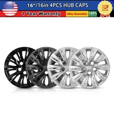 Set of 4 16" Hubcap Wheel Covers For 2012-2014 Toyota Camry Steel RIM Hub Caps