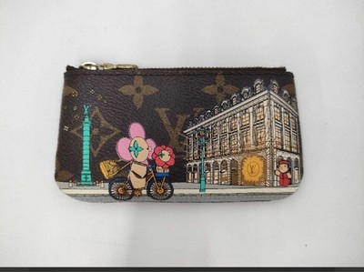 Louis Vuitton Vivienne Pochette Cles 2022 Holiday Paris M81639 Monogram mit Box