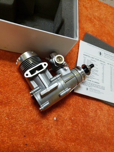 Royal Engine - Royal .40 RC ABC Schnuerle Ported Glow motor - New! - Picture 10 of 16