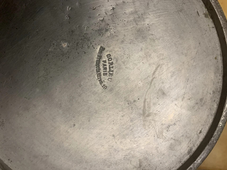 Couloir(e) À Sirop En Étain Signe Corlieu 1865/1875 - Photo 3/4