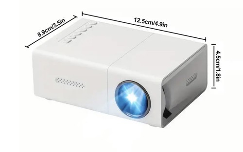 2025 Upgraded Projector 1080P UHD Portable Phone Movie Android/iOS/TV Stick UK - Picture 6 of 10