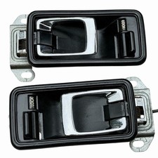 83-87 Honda Prelude Interior Chrome Front Doorhandles Trim Lh Rh Cover Oem 83-87 Honda Prelude Interior Chrome Front Doorhandles Trim Lh Rh Cover Oem