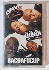 Onyx Bacdafucup Cassette Tape 1993 Hardcore Hip Hop Gangsta Rap -Tested