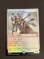 MTG | Sire of Seven Deaths (Foil) - Near Mint