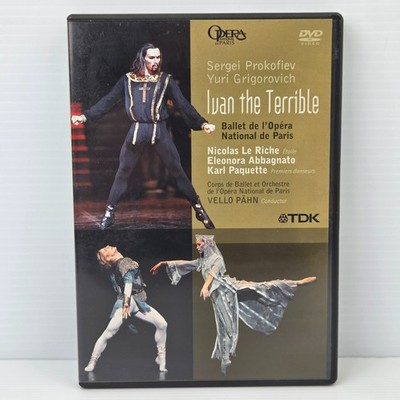 Ivan The Terrible Sergei Prokofiev DVD 2004 Opera Paris Ballet Vello Pahn Reg 0